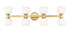 Z-Lite Artemis 8 Light Vanity in Brushed Nickel Finish Model: 494-8V-BN