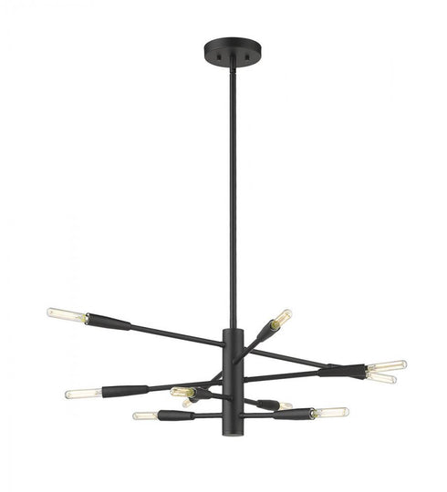 Z-Lite Ascension 10 Light Chandelier in Chrome Finish Model: 737-10CH