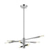 Z-Lite Ascension 8 Light Chandelier in Chrome Finish Model: 737-8CH