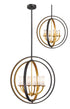 Z-Lite Ashling 6 Light Chandelier in Bronze Gold Finish Model: 6002-6L-BZGD