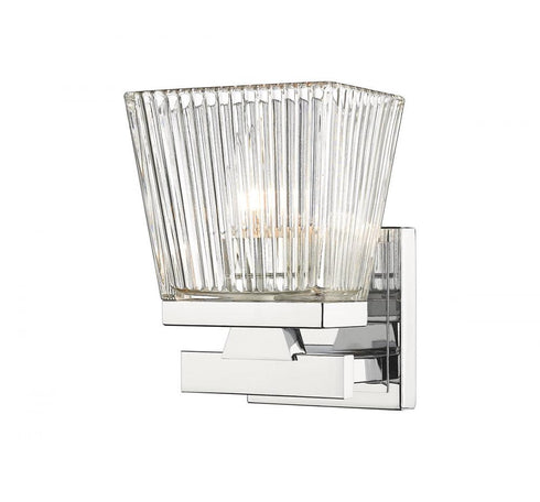 Z-Lite Astor 1 Light Wall Sconce in Brushed Nickel Finish Model: 1936-1S-BN