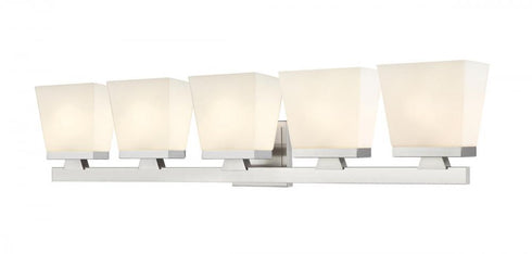 Z-Lite Astor 5 Light Vanity in Brushed Nickel Finish Model: 1937-5V-BN