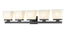 Z-Lite Astor 5 Light Vanity in Brushed Nickel Finish Model: 1937-5V-BN
