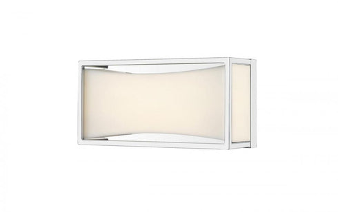 Z-Lite Baden 1 Light Vanity in Brushed Nickel Finish Model: 1933-8BN-LED