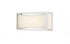 Z-Lite Baden 1 Light Vanity in Brushed Nickel Finish Model: 1933-8BN-LED