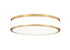 Z-Lite Ballord 1 Light Flush Mount in Brushed Nickel Finish Model: 1012F16-BN-LED