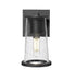 Z-Lite Bar Harbor 1 Light Outdoor Wall Light in Sand Black Finish Model: 5004S-BK