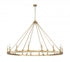 Z-Lite Barclay 16 Light Chandelier in Matte Black Finish Model: 482R-16MB