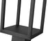 Z-Lite Barwick 1 Light Outdoor Post Mount Fixture in Black Finish Model: 585PHBS-BK-LED
