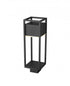 Z-Lite Barwick 1 Light Outdoor Post Mount Fixture in Black Finish Model: 585PHMS-BK-LED