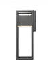 Z-Lite Barwick 1 Light Outdoor Wall Light in Black Finish Model: 585M-BK-LED