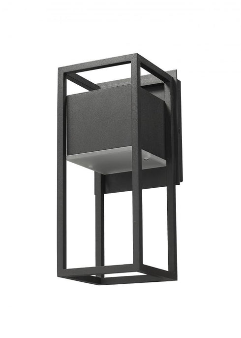 Z-Lite Barwick 1 Light Outdoor Wall Light in Black Finish Model: 585S-BK-LED