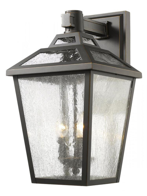 Z-Lite Bayland 3 Light Outdoor Wall Light in Oil Rubbed Bronze Finish Model: 539B-ORB