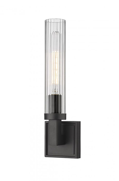 Z-Lite Beau 1 Light Wall Sconce in Bronze Finish Model: 3031-1S-BRZ