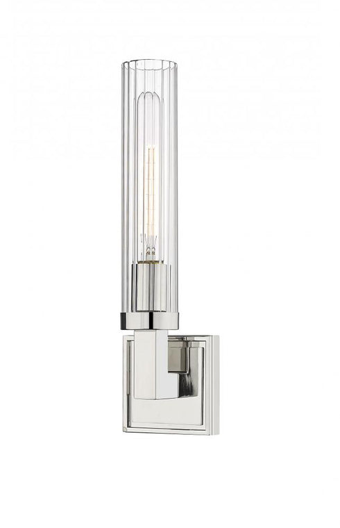 Z-Lite Beau 1 Light Wall Sconce in Bronze Finish Model: 3031-1S-BRZ