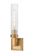 Z-Lite Beau 1 Light Wall Sconce in Brushed Nickel Finish Model: 740-1S-BN