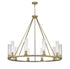 Z-Lite Beau 10 Light Chandelier in Bronze Finish Model: 3031-10BRZ
