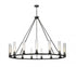 Z-Lite Beau 15 Light Chandelier in Bronze Finish Model: 3031-15BRZ