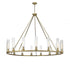 Z-Lite Beau 15 Light Chandelier in Bronze Finish Model: 3031-15BRZ