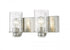 Z-Lite Beckett 2 Light Vanity in Brushed Nickel Finish Model: 492-2V-BN