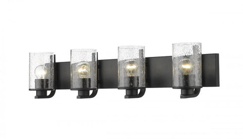Z-Lite Beckett 4 Light Vanity in Brushed Nickel Finish Model: 492-4V-BN