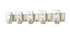 Z-Lite Beckett 5 Light Vanity in Brushed Nickel Finish Model: 492-5V-BN