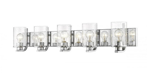Z-Lite Beckett 5 Light Vanity in Brushed Nickel Finish Model: 492-5V-BN