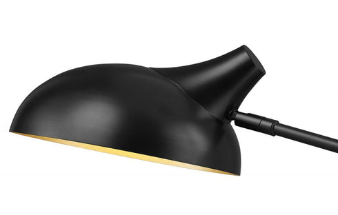 Z-Lite Bellamy 2 Light Linear Chandelier in Matte Black Finish Model: 1942-2L-MB