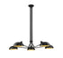 Z-Lite Bellamy 5 Light Chandelier in Matte Black Finish Model: 1942-5MB