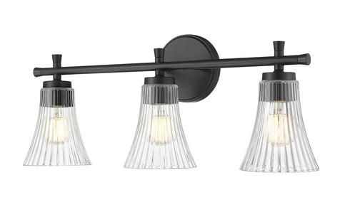 Z-Lite Belle 3 Light Vanity in Brushed Nickel Finish Model: 7519-3V-BN