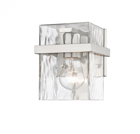 Z-Lite Bennington 1 Light Wall Sconce in Brushed Nickel Finish Model: 1938-1S-BN