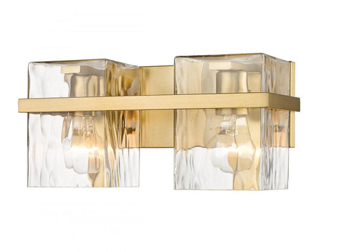 Z-Lite Bennington 2 Light Vanity in Brushed Nickel Finish Model: 1938-2V-BN