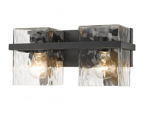Z-Lite Bennington 2 Light Vanity in Brushed Nickel Finish Model: 1938-2V-BN