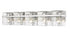 Z-Lite Bennington 5 Light Vanity in Brushed Nickel Finish Model: 1938-5V-BN