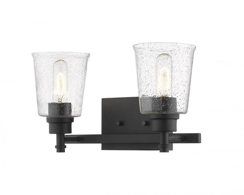 Z-Lite Bohin 2 Light Vanity in Brushed Nickel Finish Model: 464-2V-BN