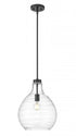 Z-Lite Bon Air 1 Light Pendant in Brushed Nickel Finish Model: 496P13-BN
