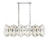 Z-Lite Bova 11 Light Linear Chandelier in Polished Nickel Finish Model: 4006-11L-PN