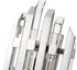 Z-Lite Bova 2 Light Wall Sconce in Polished Nickel Finish Model: 4006S-PN