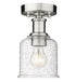 Z-Lite Bryant 1 Light Flush Mount in Heritage Brass Finish Model: 733F1-HBR