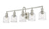 Z-Lite Bryant 5 Light Vanity in Matte Black Finish Model: 733-5V-MB