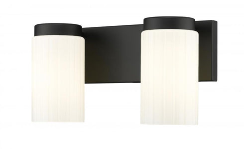 Z-Lite Burk 2 Light Vanity in Brushed Nickel Finish Model: 746-2V-BN