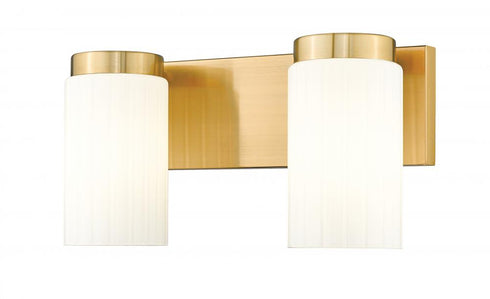 Z-Lite Burk 2 Light Vanity in Brushed Nickel Finish Model: 746-2V-BN