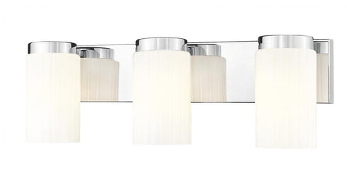 Z-Lite Burk 3 Light Vanity in Brushed Nickel Finish Model: 746-3V-BN