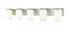 Z-Lite Burk 5 Light Vanity in Brushed Nickel Finish Model: 746-5V-BN
