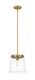 Z-Lite Callista 1 Light Pendant in Matte Black Finish Model: 3032P10-MB