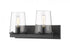 Z-Lite Callista 2 Light Vanity in Matte Black Finish Model: 3032-2V-MB
