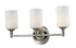 Z-Lite Cannondale 3 Light Vanity in Brushed Nickel Finish Model: 2102-3V