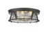 Z-Lite Cape Harbor 4 Light Flush Mount in Bronze Finish Model: 491F4-BRZ