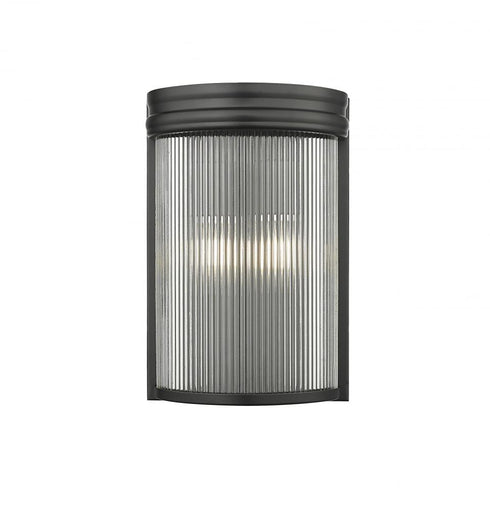 Z-Lite Carnaby 2 Light Wall Sconce in Matte Black Finish Model: 7504-2S-MB