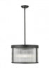 Z-Lite Carnaby 5 Light Pendant in Matte Black Finish Model: 7504P18-MB